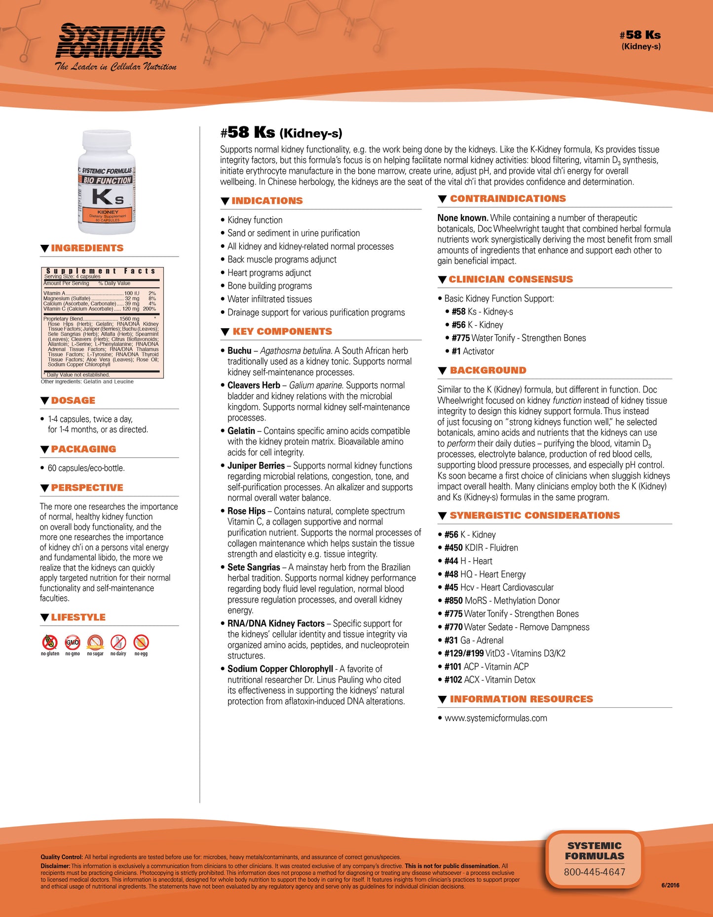 Ks – Kidney S   by Systemic Formulas