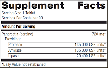 SpectraZyme® Pan 9x ES 90 T by Metagenics