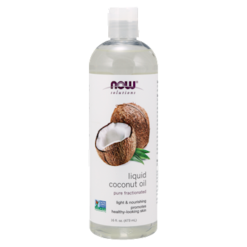 Liquid Coconut Oil 16 fl oz by NOW