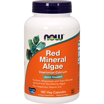 Red Mineral Algae 180 vcaps by NOW