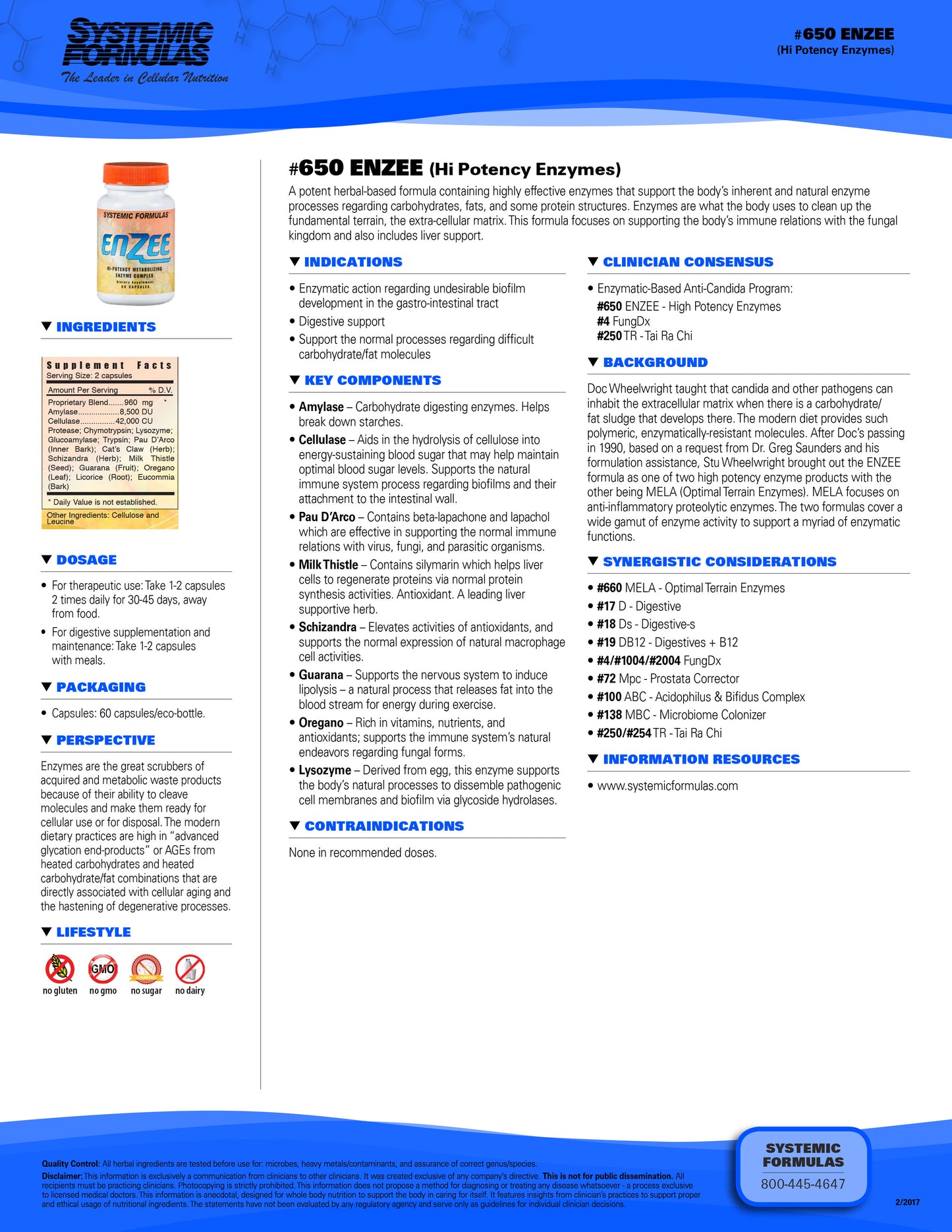 Mela Optimal Terrain Enzymes by Systemic Formulas