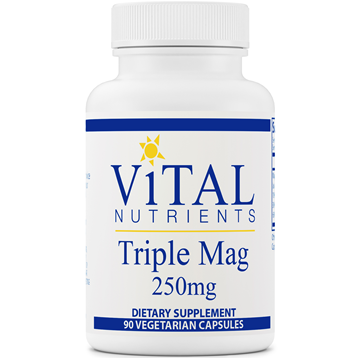 Triple Mag 250 mg 90 vcaps by Vital Nutrients