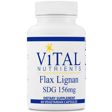 Flax Lignan SDG 60 vegcaps by Vital Nutrients