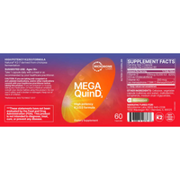 MegaQuinD3 60 capsules By Microbiome Labs