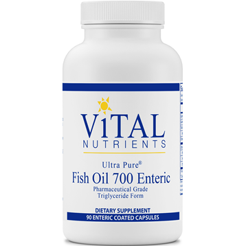 Ultra Pure Fish Oil 700 Enteric 90 caps by Vital Nutrients