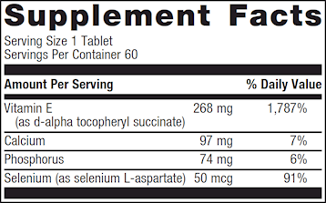 E-400 Selenium™ 180 T by Metagenics