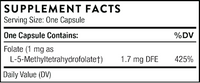 5-MTHF 1 mg 60 caps