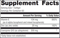 CoQ10 ST-200™ 60 SG (200 mg) by Metagenics