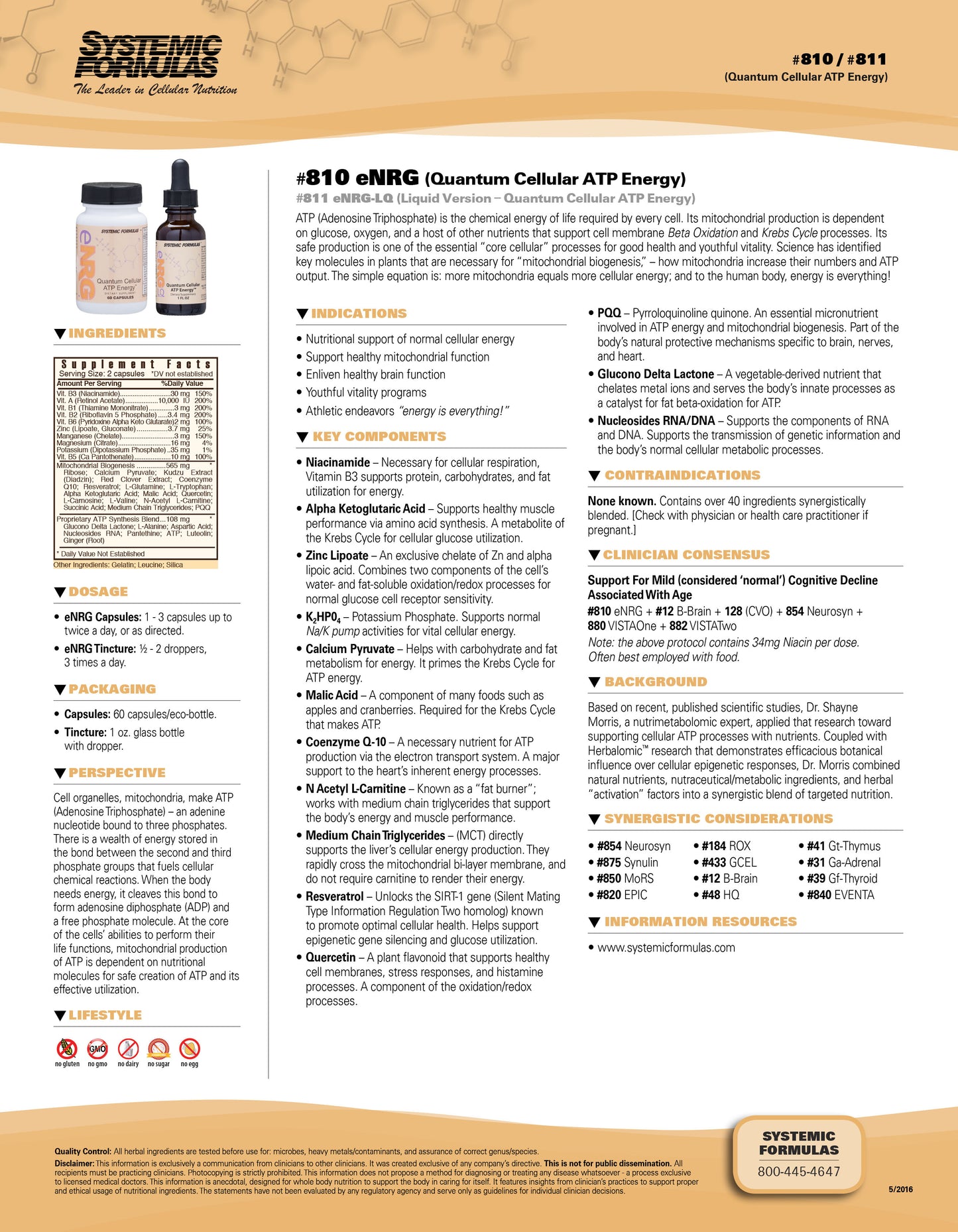 ENRG LQ by Systemic Formulas