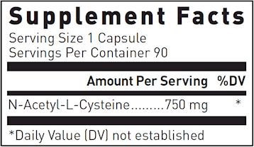 N-Acetyl-L-Cysteine 900 mg 90 vcaps