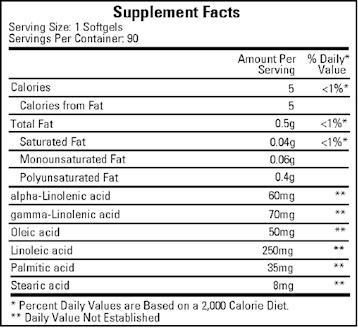 Black Currant Seed 90 softgels by Ecological Formulas