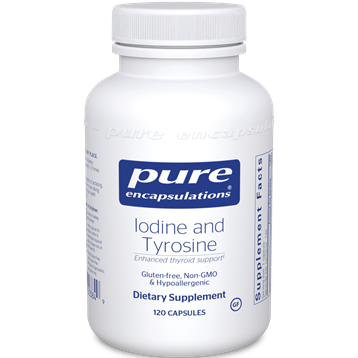 Iodine and Tyrosine 120 vcap by Pure Encapsulations