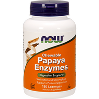 Papaya Enzymes 180 loz by NOW