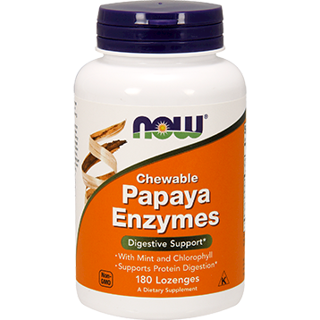 Papaya Enzymes 180 loz by NOW