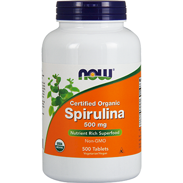 Spirulina 500 mg 500 tabs by NOW