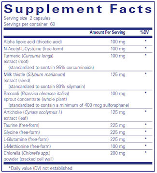 Liver-G.I. Detox 120 vcaps by Pure Encapsulations