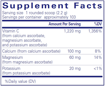 Buffered Ascorbic Acid Powder 227 gms by Pure Encapsulations