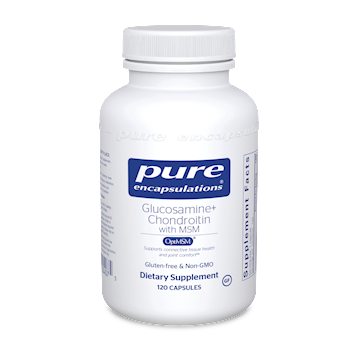 Glucosamine Chondroitin w MSM 120 vcaps by Pure Encapsulations