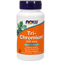 Tri-Chromium 500 mcg 90 vcaps by NOW