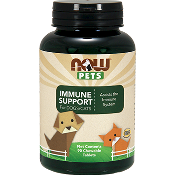 Immune Support for Dogs/Cats 90 chew tab by NOW