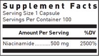 Niacinamide 500 mg 100 caps by Douglas Laboratories
