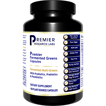 Fermented Greens Premier 150 caps by Premier Research Labs