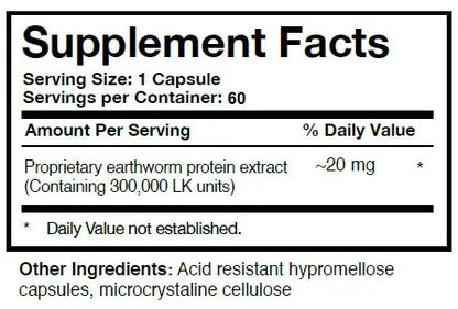 Boluoke Lumbrokinase 60 caps by Researched Nutritionals