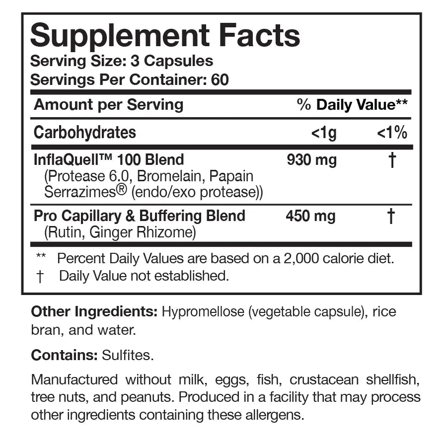 InflaQuell 180 caps by Researched Nutritionals