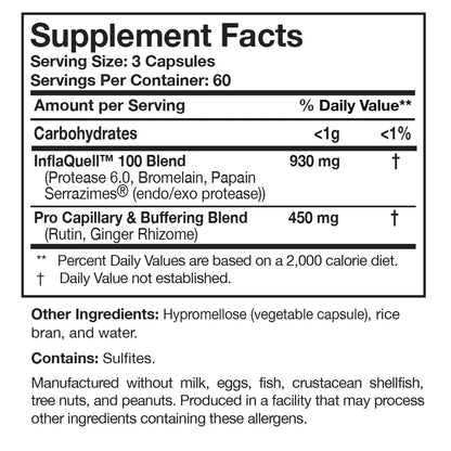 InflaQuell 180 caps by Researched Nutritionals