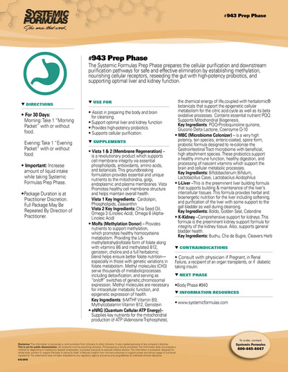 PREP PHASE by Systemic Formulas