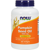 Pumpkin Seed Oil 1000 mg 100 softgels by NOW
