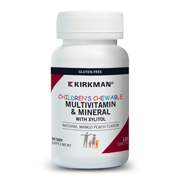 Child Multi-Vit/Min w/ Xylitol 120 tabs by Kirkman Labs