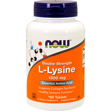 L-Lysine 1000 mg 100 tabs by NOW