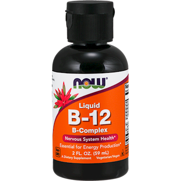 Liquid B-12 (B-Complex) 2 fl oz by NOW