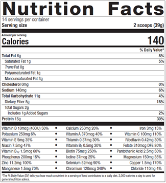 Ultra Meal Daily Support Chocolate 546 g by Metagenics