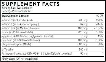 Thyrocsin 120 Capsules by THORNE