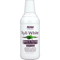 Xyliwhite Neem & Tea Tree Mouthwash 16oz by NOW