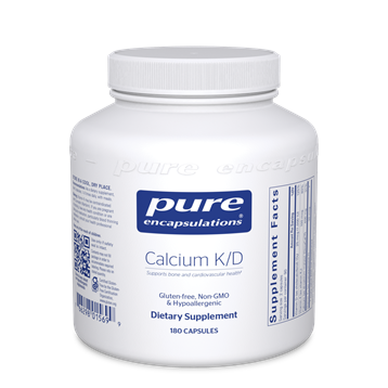 Calcium K/D 180 caps by Pure Encapsulations