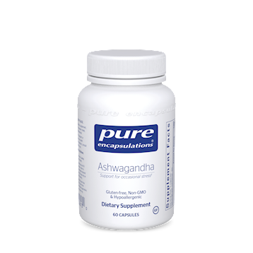 Ashwagandha 500 mg 60 vegcaps by Pure Encapsulations