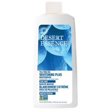 Tea Tree Oil Mouthwash Whiten 16 fl oz By Desert Essence