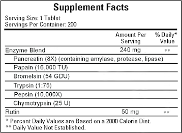 ZyWobin Forte 200 tabs by Ecological Formulas