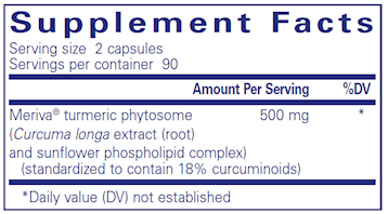 CurcumaSorb (Meriva) 180 caps by Pure Encapsulations