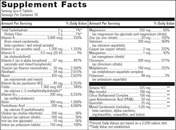 Multigenics® 180 T by Metagenics