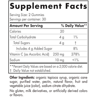 Vitamin C Gummies 250 mg 60 Gummies by Nordic Naturals