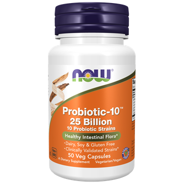 Probiotic-10 25 Billion 50 vcaps by NOW