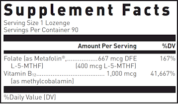 Methyl B12 Plus 90 tabs