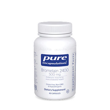 Bromelain 2400 500 mg 60 vcaps by Pure Encapsulations