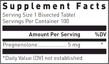 Pregnenolone 5 mg 100 tabs