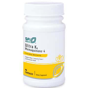 Ultra K2 (Menatetrenone) 15mg 90 Capsules by Klaire Labs