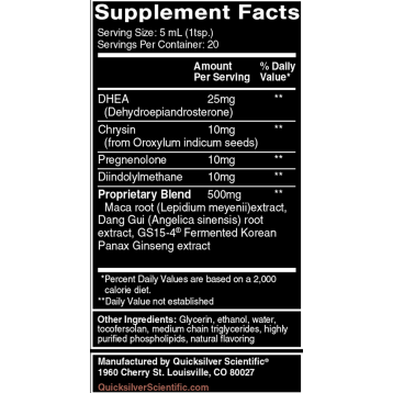 Core Hormone Support 100mL By Quicksilver Scientific